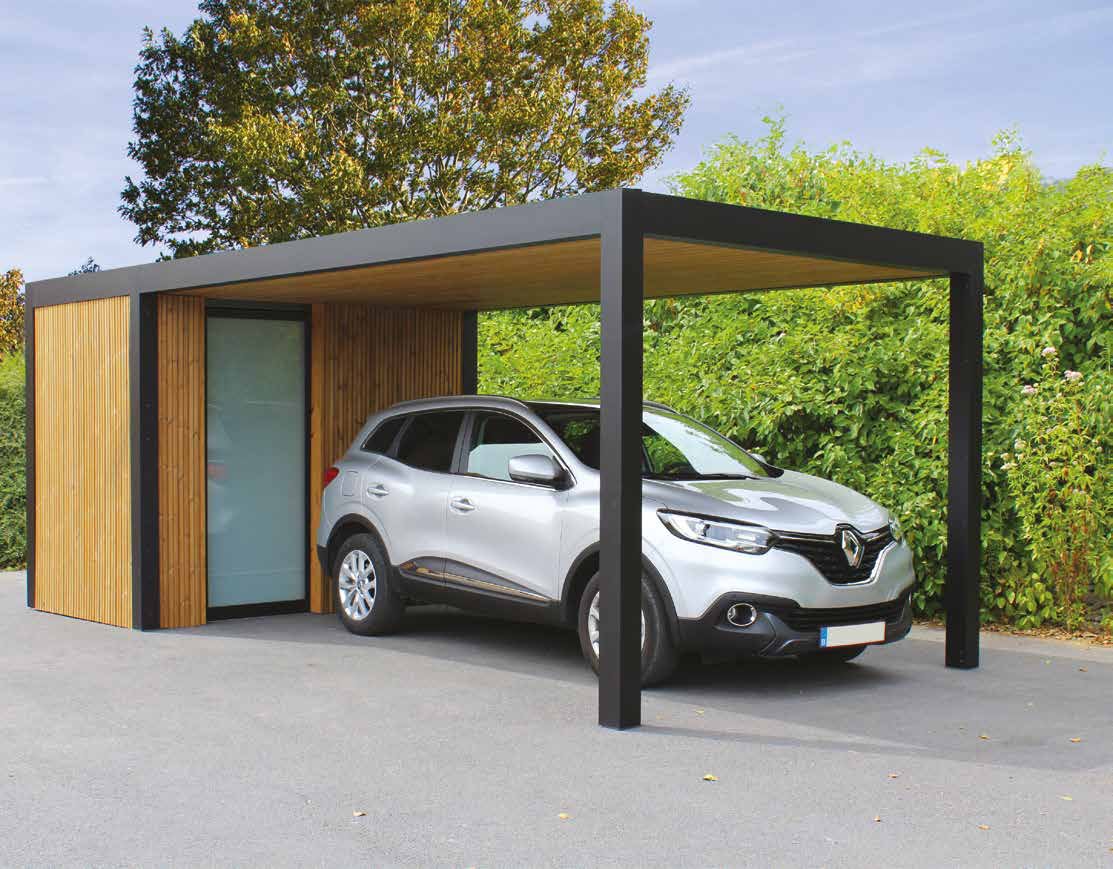Gardival Maluwi carport met berging