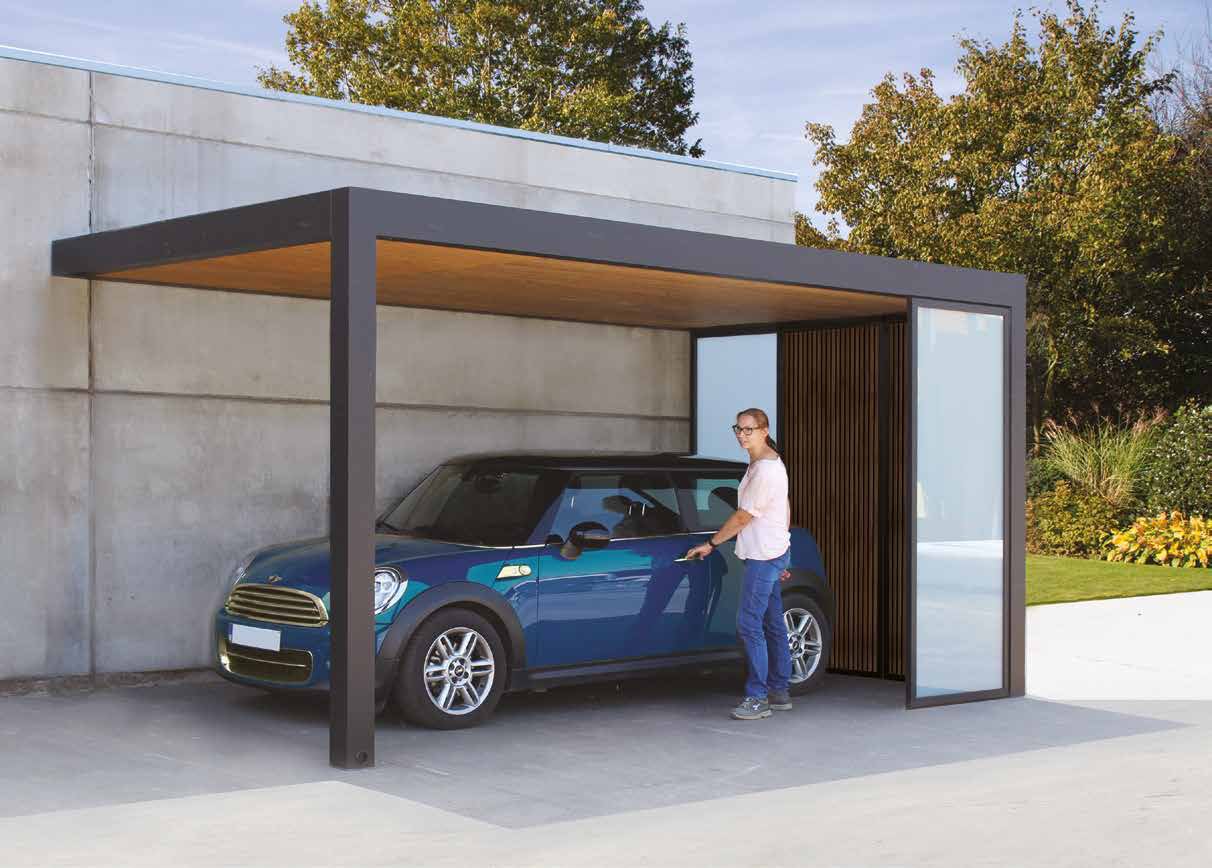 Gardival aluminium carport