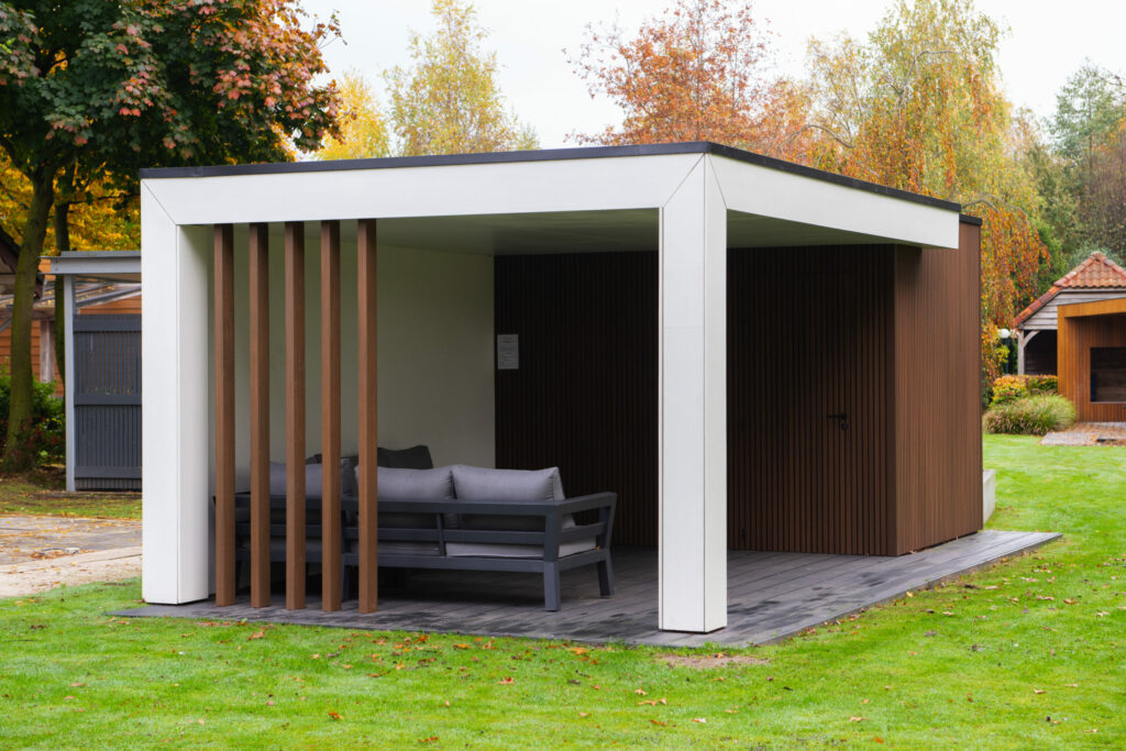 Onderhoudsvrij tuinhuis