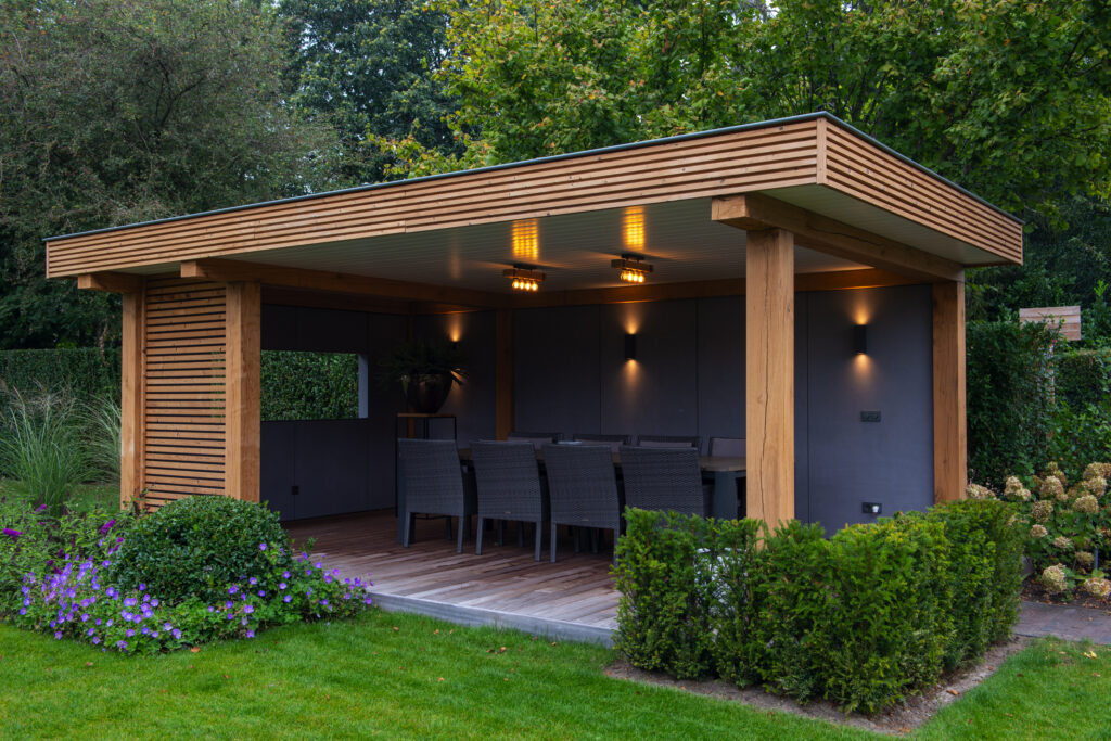Luxe eiken overkapping Moergestel – foto 2
