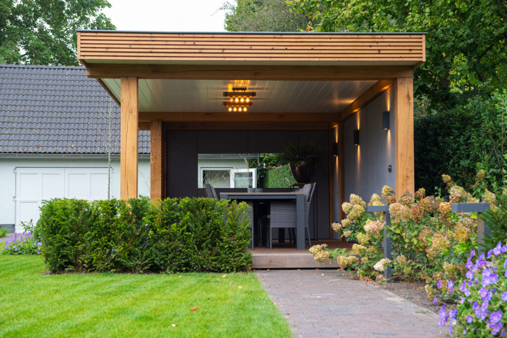 Luxe eiken overkapping Moergestel – foto 5