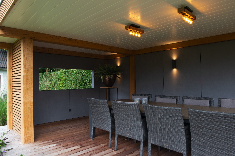 Luxe eiken overkapping Moergestel – foto 9