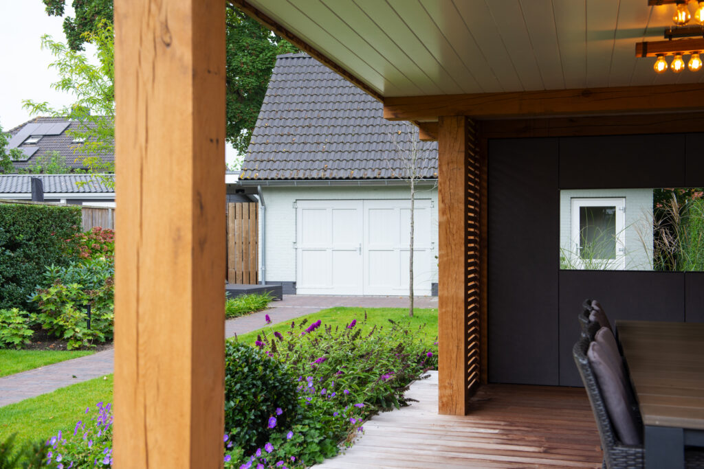 Luxe eiken overkapping Moergestel – foto 16