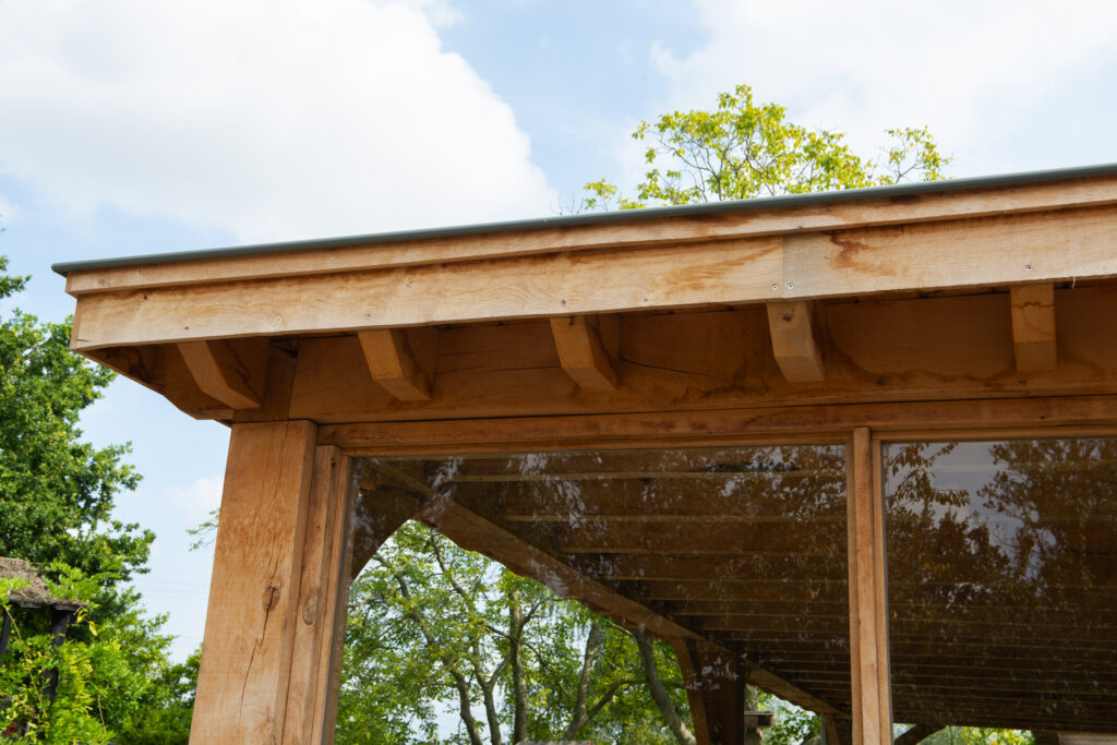 Robuuste aanbouw met pergola Tilburg – foto 19
