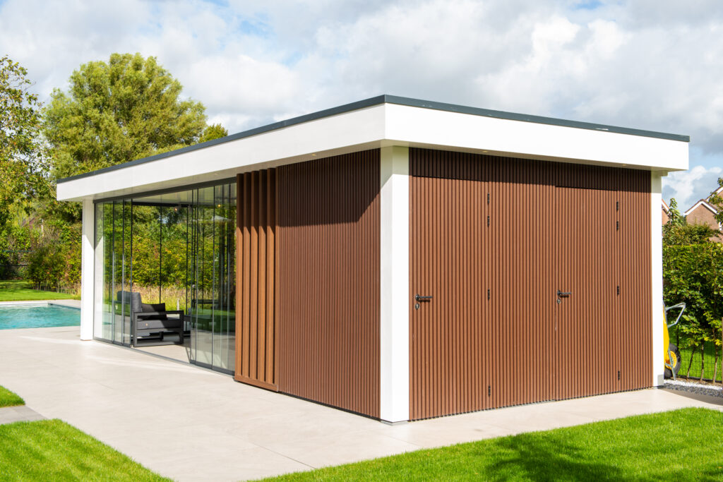 Poolhouse met toilet en glazen schuifwanden Drunen – foto 2