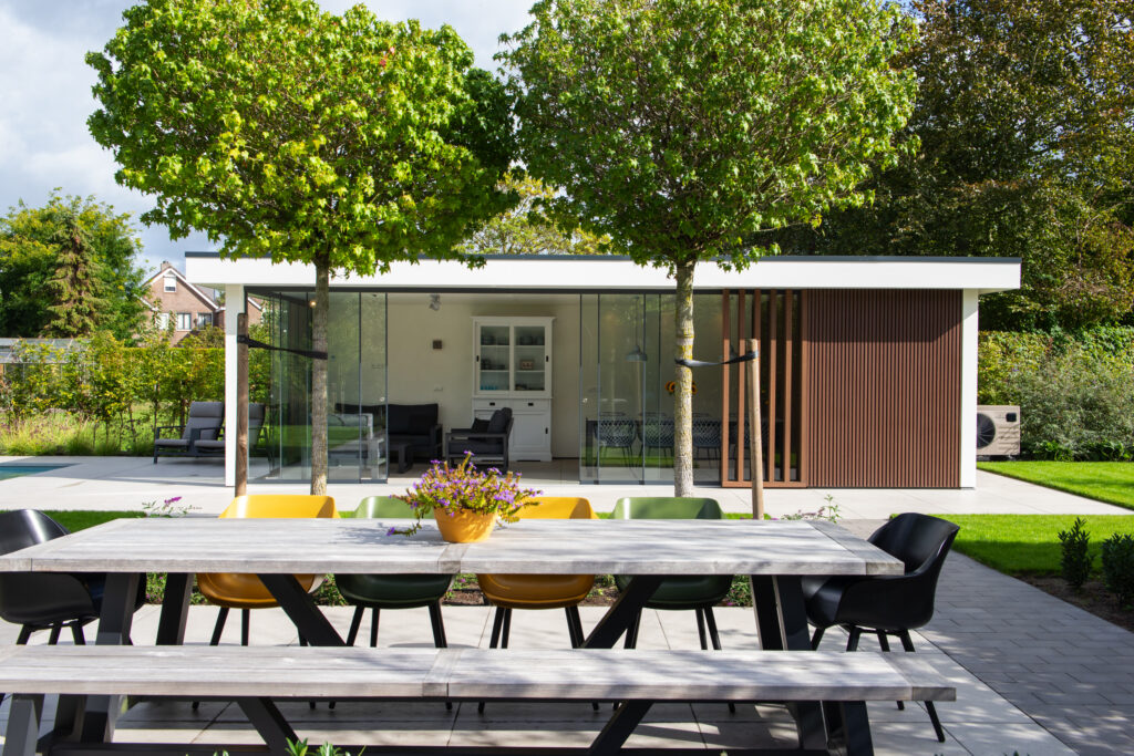 Poolhouse met toilet en glazen schuifwanden Drunen – foto 3