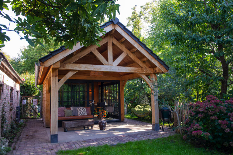 Landelijk tuinhuis met overkapping Den Bosch – foto 1