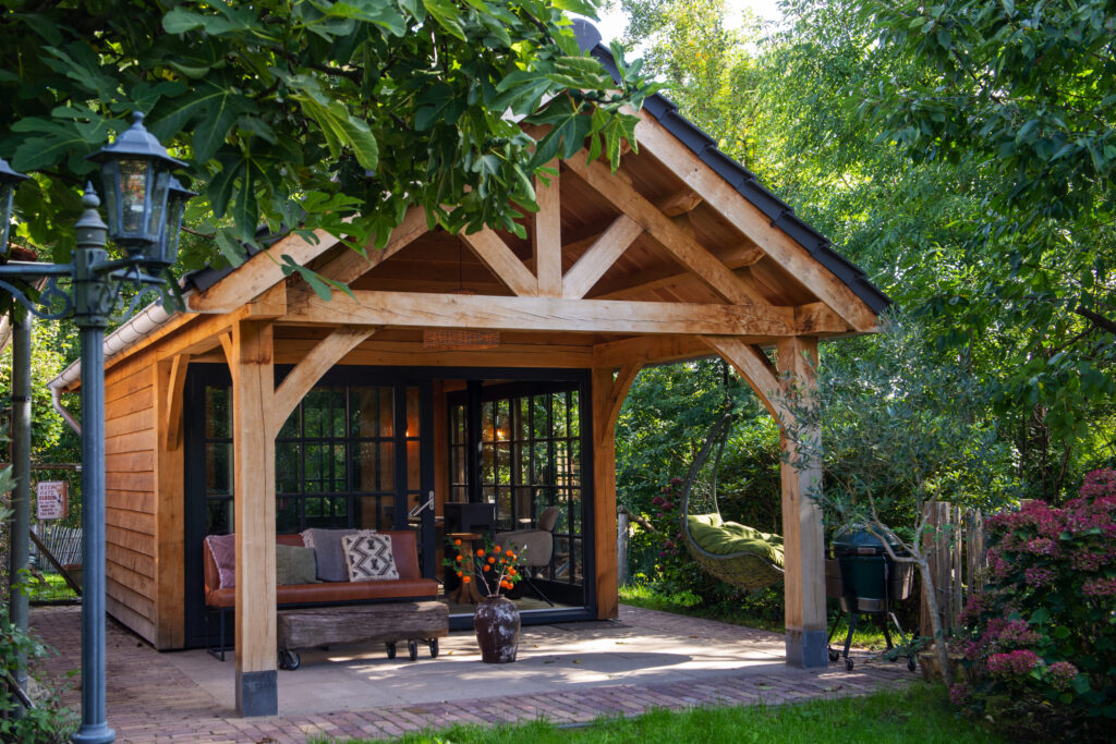 Landelijk tuinhuis met overkapping Den Bosch – foto 4