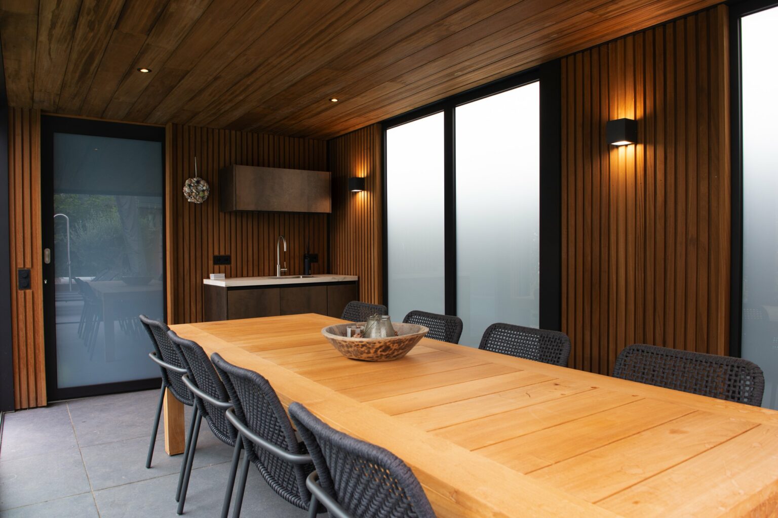Poolhouse met glazen wanden Best – foto 7