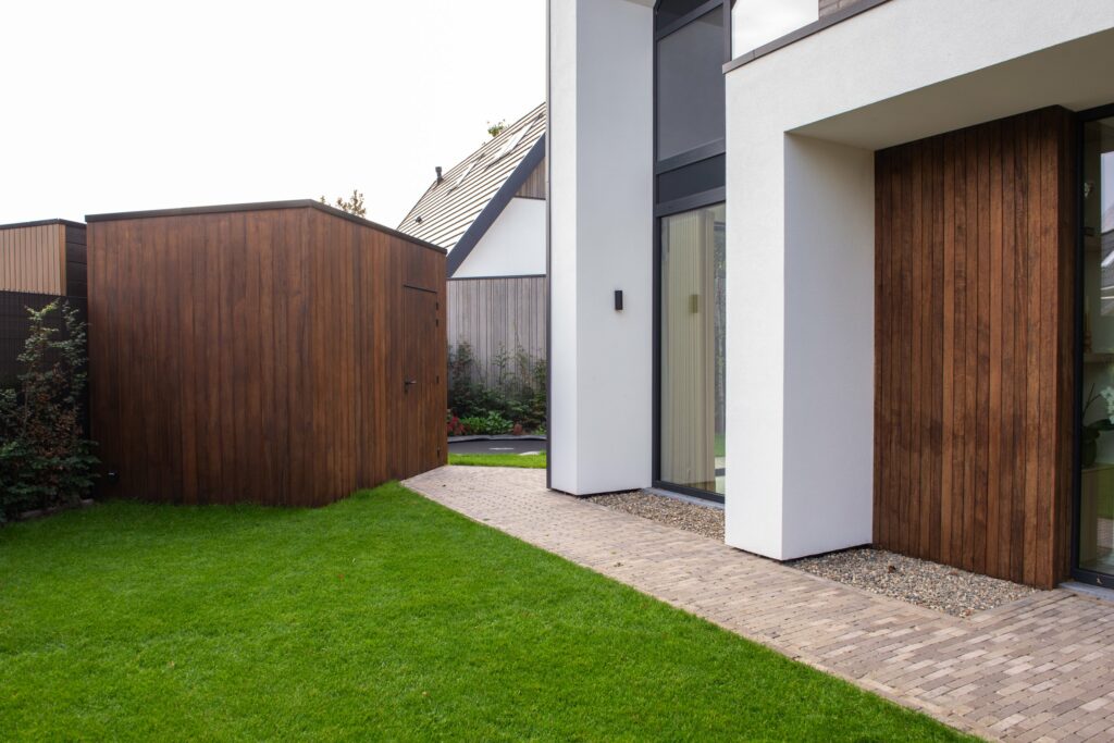 Strakke houten berging – foto 5