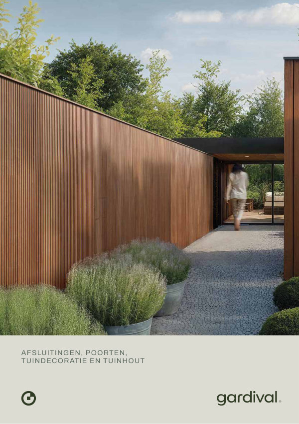 Gardival brochure tuininrichting 2026